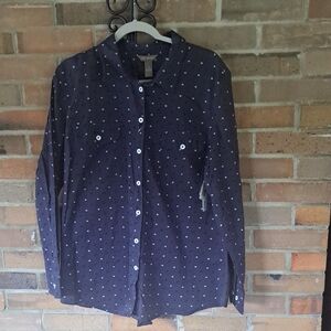 Women"s Navy Blue Shirt